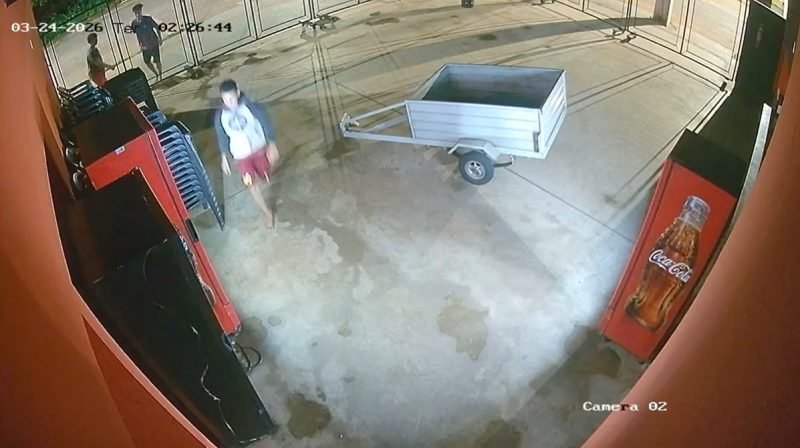 Câmeras de Segurança Flagram Três Menores em Dois Furtos ao ‘Lanche do Itaú’ em Rondonópolis