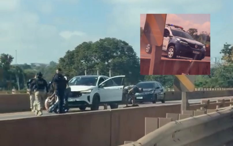Polícia Militar prende trio após roubo em Rondonópolis e recupera veículo