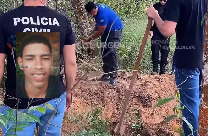 Jovem é encontrado morto em cova após ser estrangulado por amigos em Sorriso