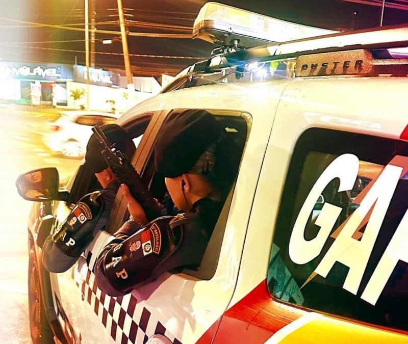 Traficante é preso após fuga em alta velocidade e colisão com viatura em Rondonópolis