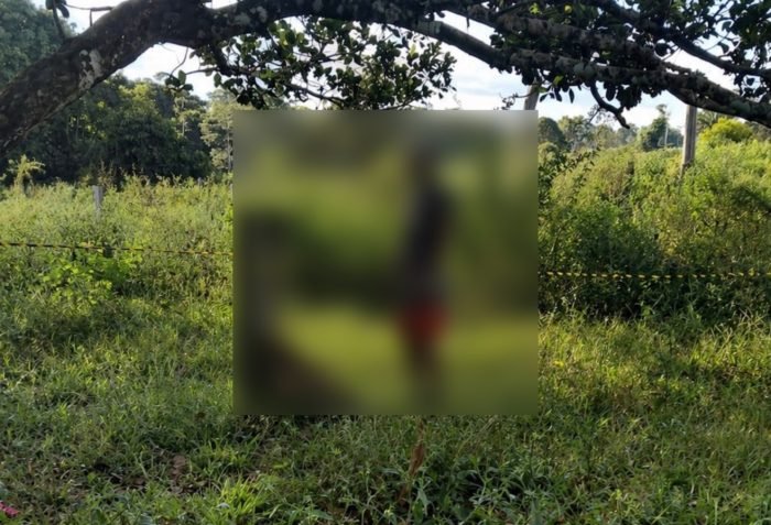 Corpo é encontrado pendurado em árvore na zona rural de Brasnorte