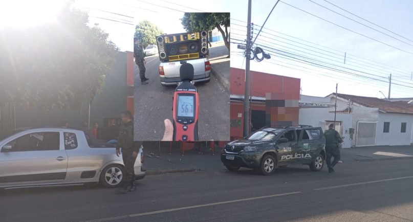 Jovem é preso por poluição sonora em Rondonópolis após fiscalização em bar