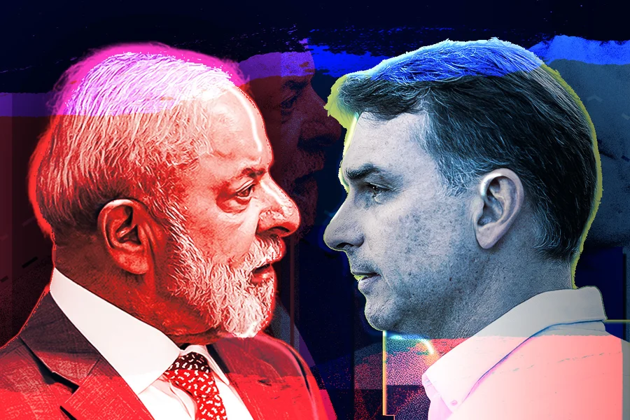 Flávio Bolsonaro supera Lula em pesquisa para segundo turno das eleições de 2026
