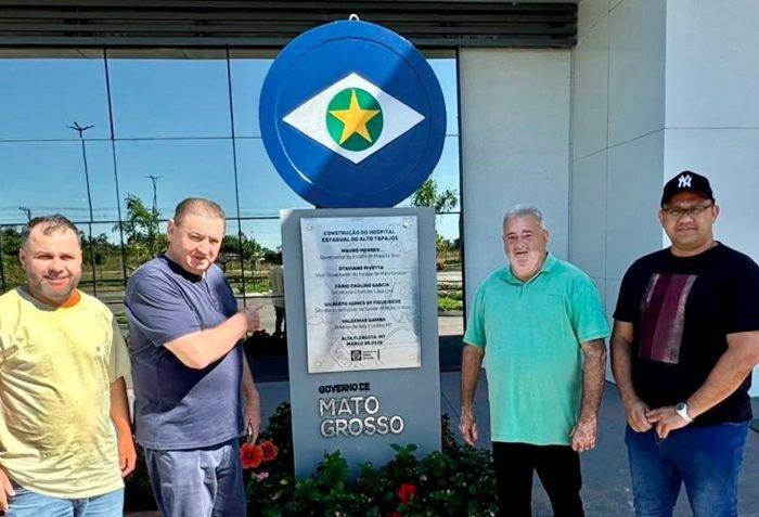 Deputado Nininho visita novo hospital regional e destaca melhorias na saúde do norte de MT