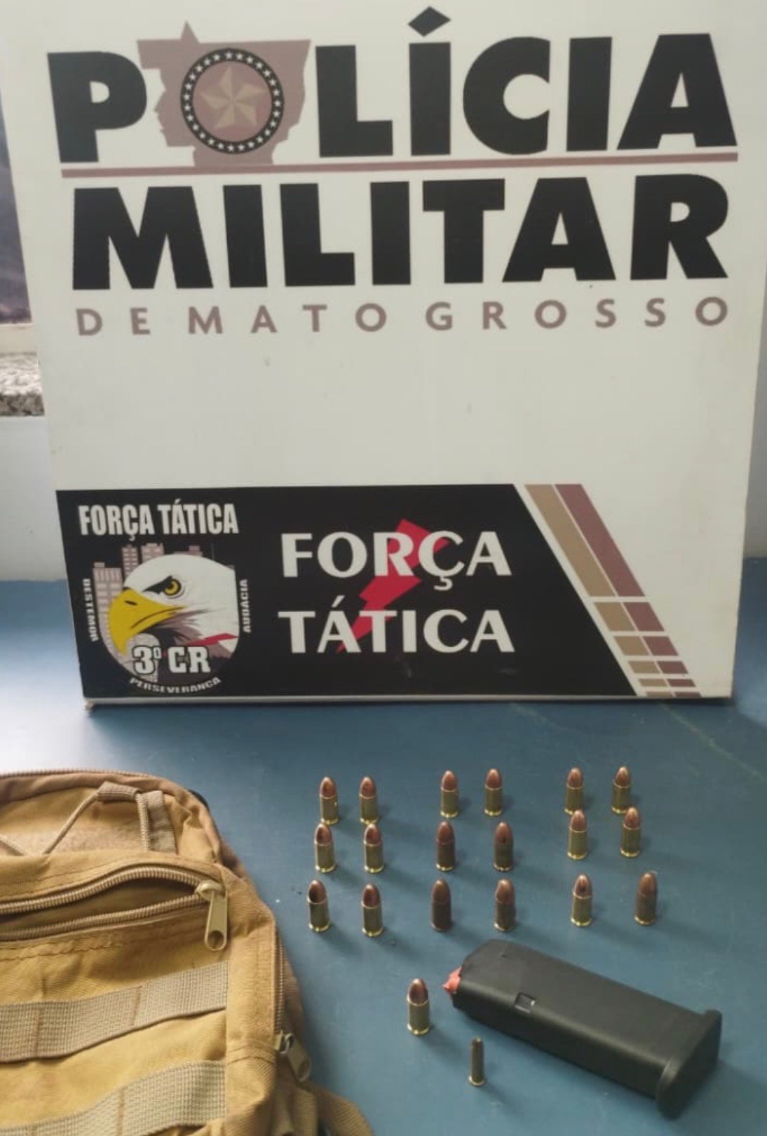 Força Tática apreende armas e munições em Sinop durante operações de combate ao crime