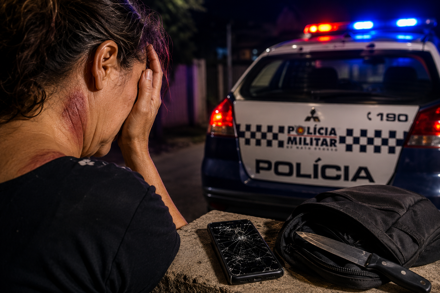Mulher denuncia agressões e ameaças do marido em Cuiabá