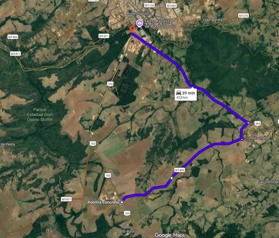Br-163 é liberada após 13 horas de interdição por acidente em Rondonópolis