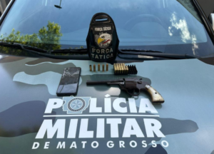 Força Tática realiza apreensão de armas e detém dois homens em Cuiabá