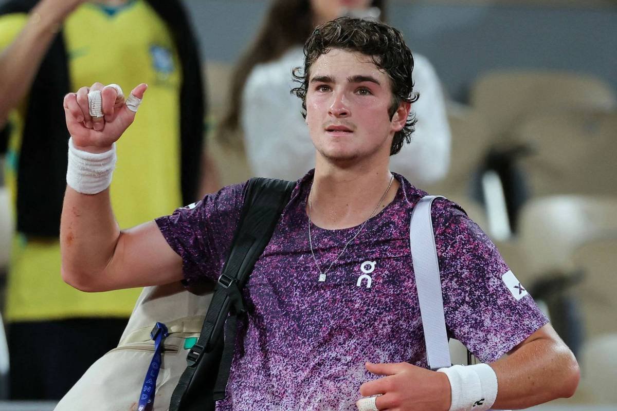 Eliminação de João Fonseca em Roland Garros se torna o jogo de tênis mais assistido da TV paga brasileira