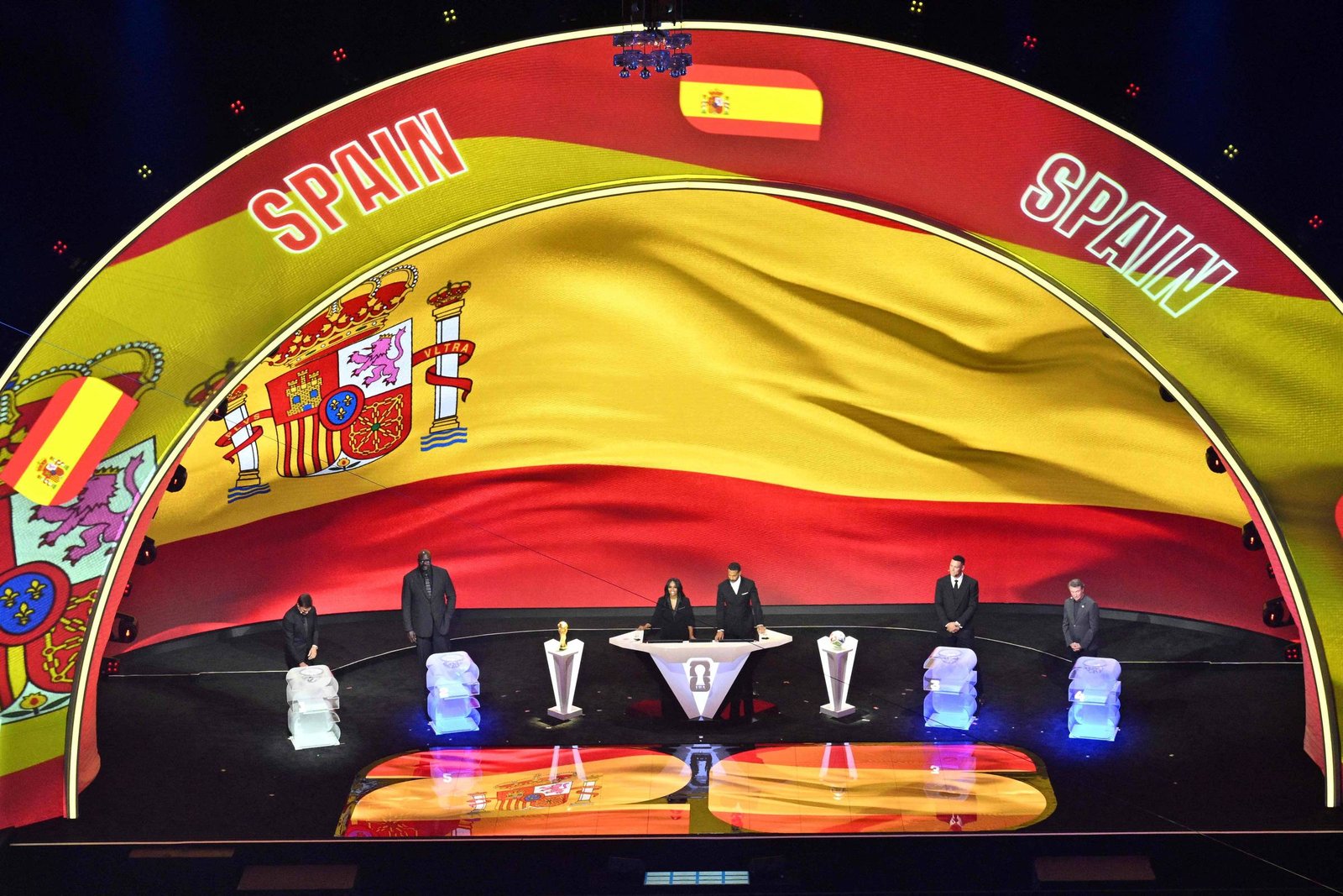 Grupo H terá duelo hispânico na Copa de 2026 com Espanha e Uruguai