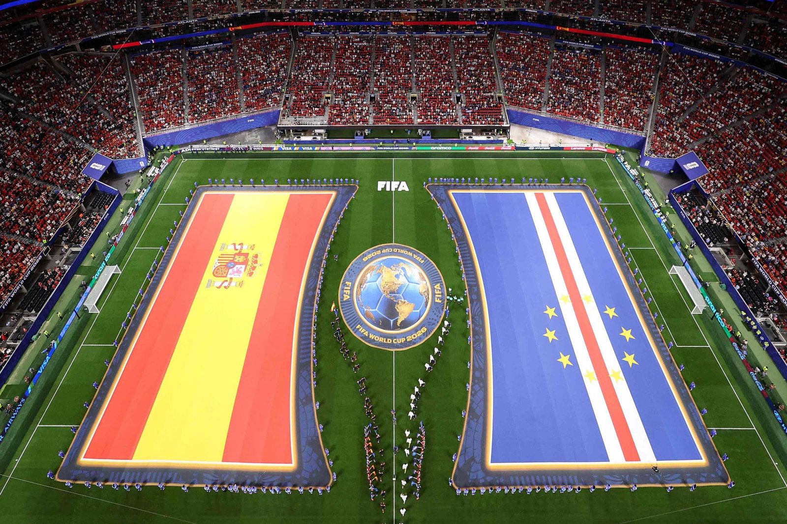 Seleção da Espanha tem valor de mercado 22 vezes maior que a de Cabo Verde