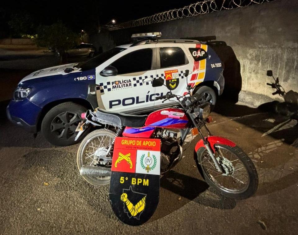 Motocicleta roubada há 28 anos é recuperada pela polícia em Rondonópolis