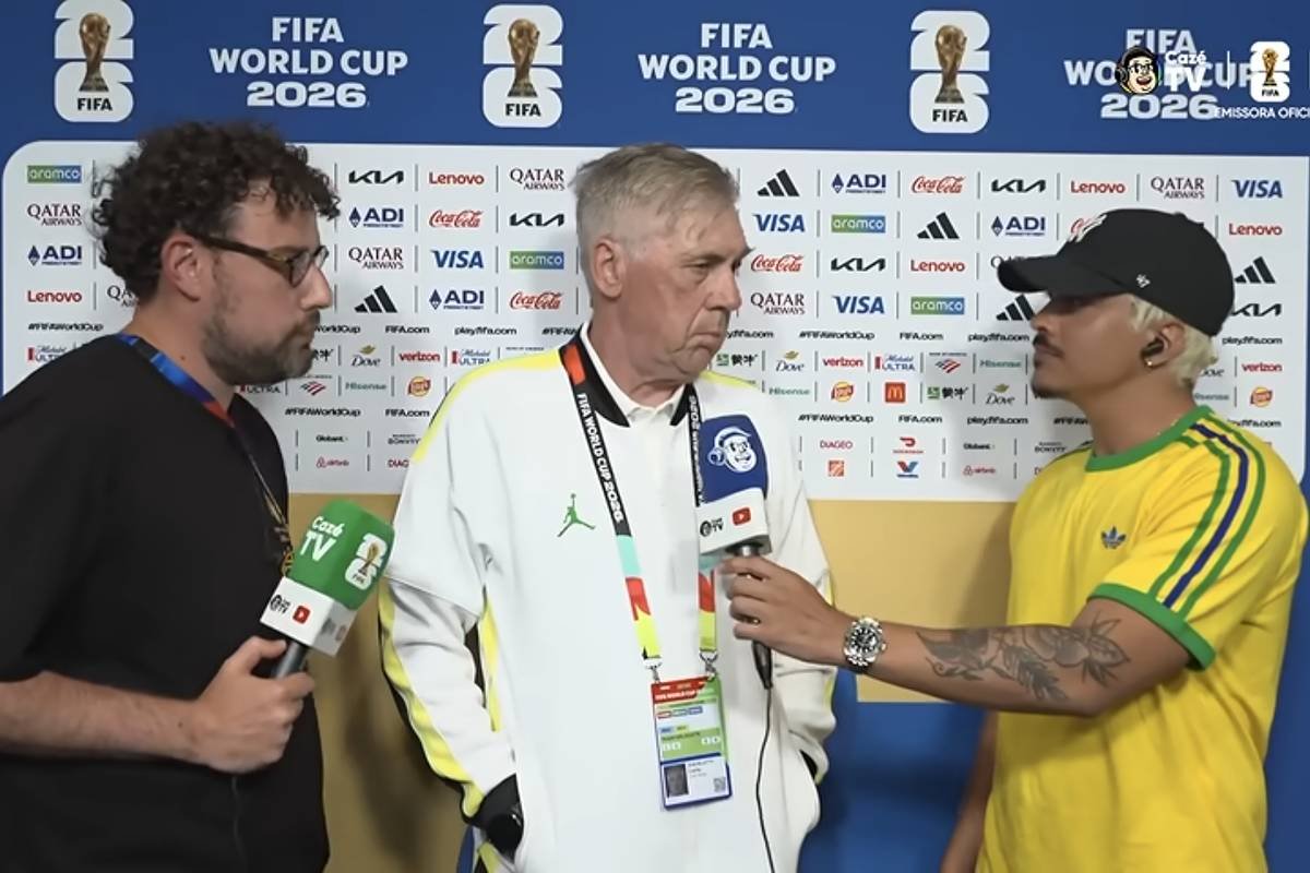Ancelotti gera confusão ao falar sobre Endrick na seleção brasileira