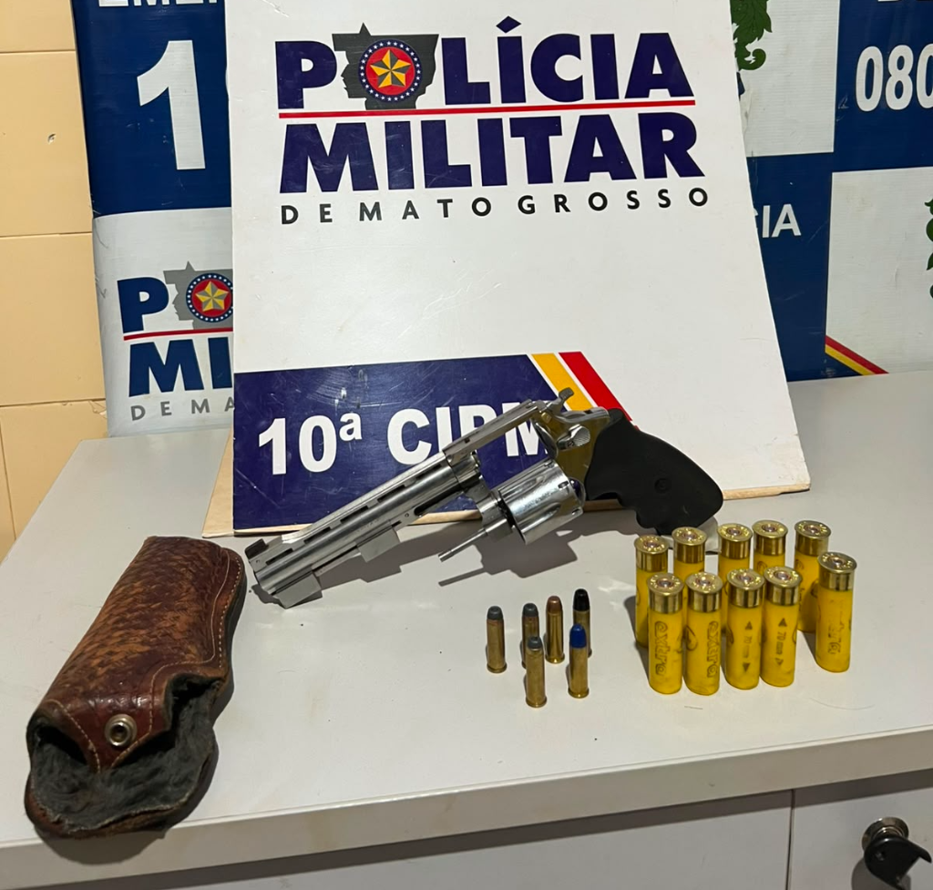 Homem é preso em Aripuanã por porte ilegal de arma de fogo
