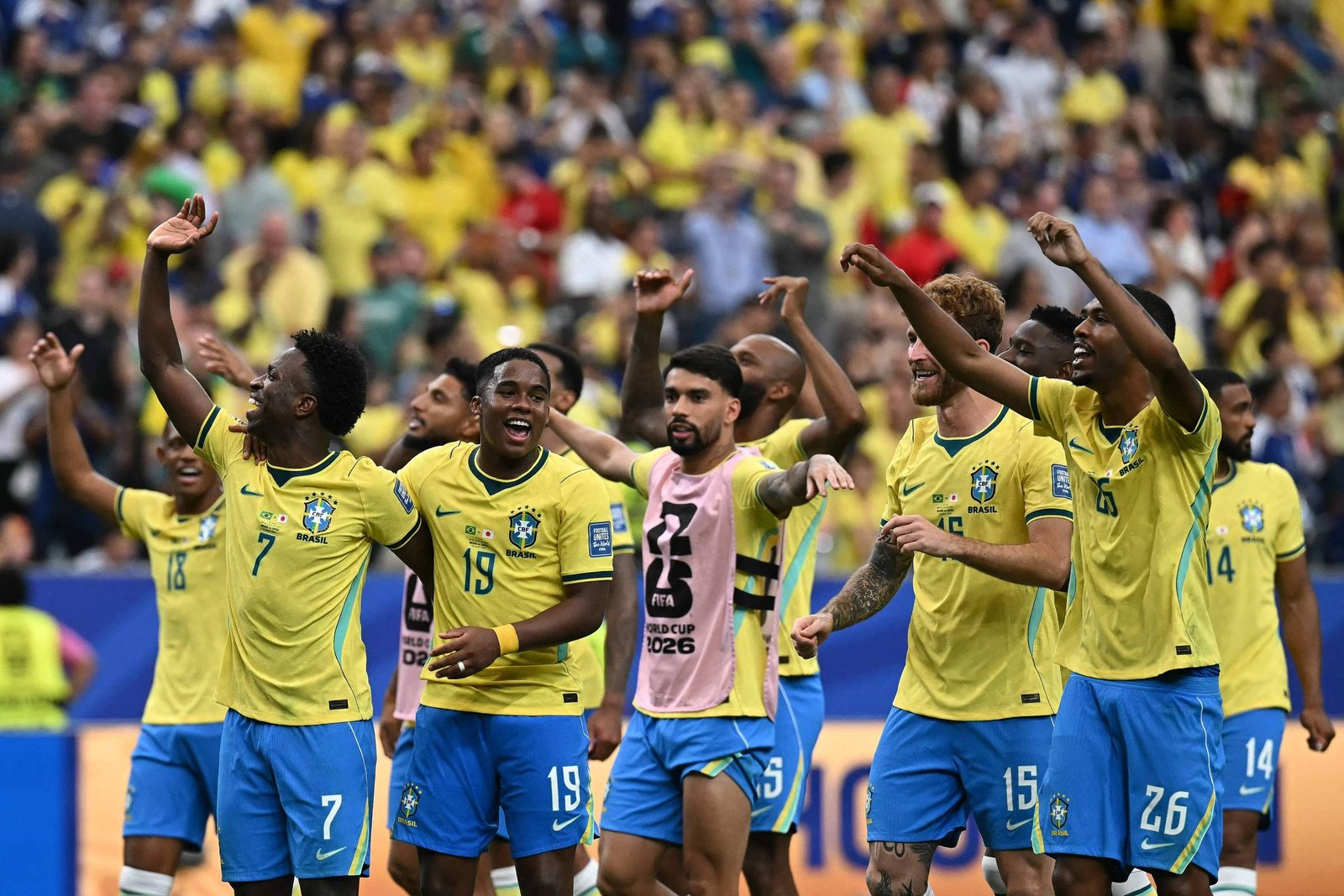 Brasil brilha em jogo decisivo contra Japão na Copa do Mundo