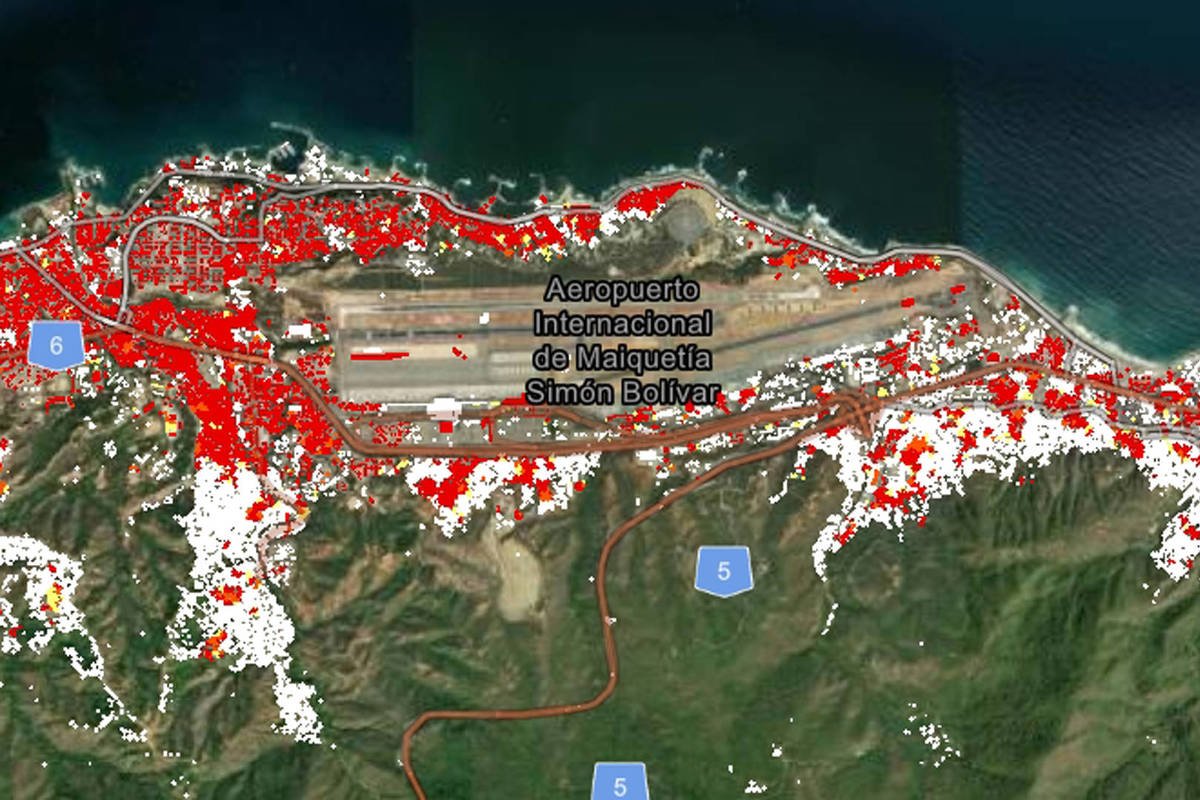 Nasa apresenta mapa detalhado dos danos causados por terremotos na Venezuela