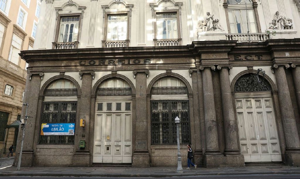 Antiga sede dos Correios no Rio de Janeiro será leiloada nesta quinta-feira