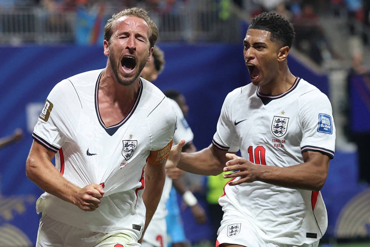Harry Kane brilha e Inglaterra supera a RD do Congo na Copa do Mundo