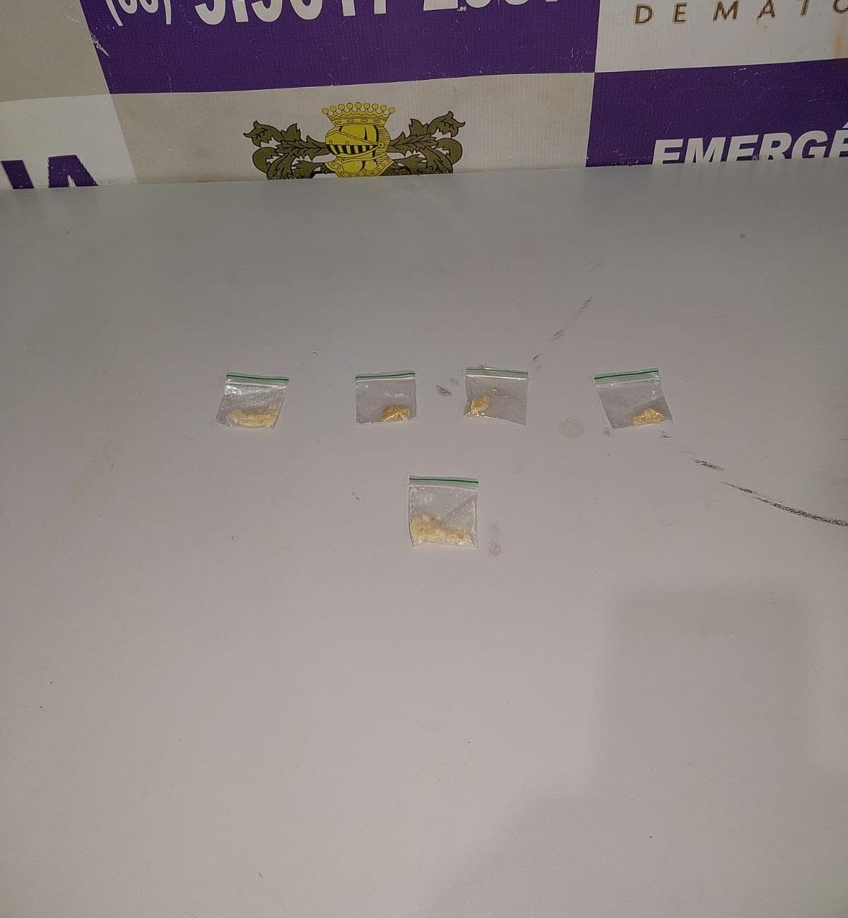 Homem é detido por tráfico de drogas durante patrulhamento em Guiratinga