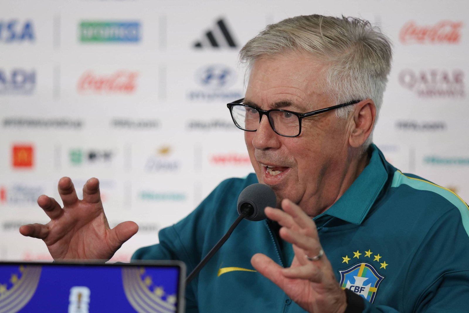 Ancelotti elogia evolução do Brasil e pede desempenho ainda melhor contra a Noruega