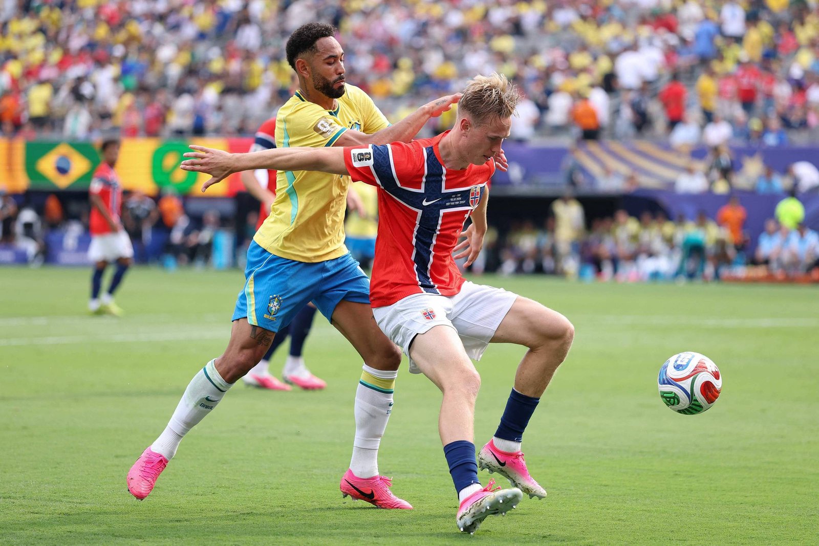 Brasil registra a menor posse de bola em Mundiais; confira estatísticas do jogo contra a Noruega