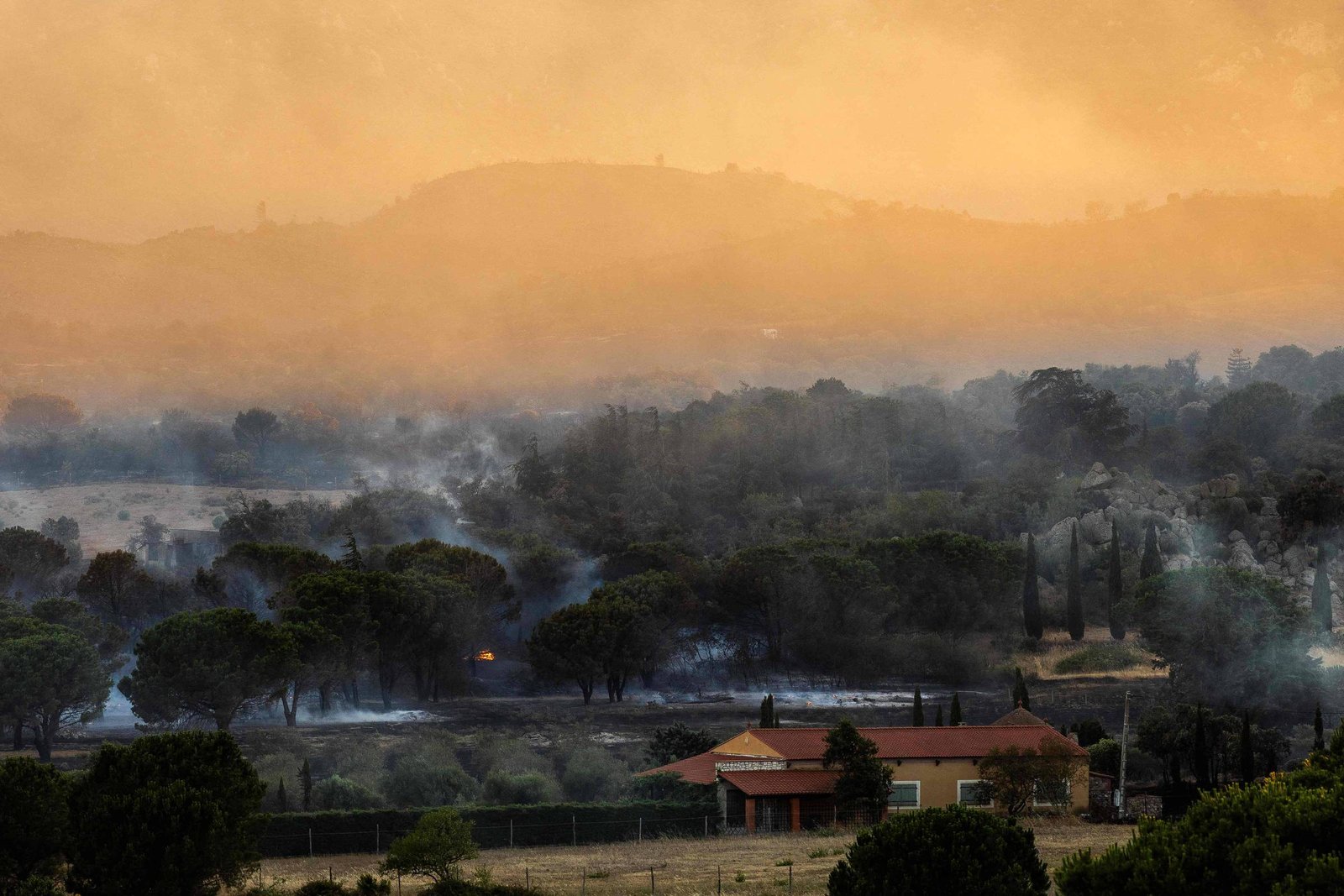 Incêndios florestais devastam Europa em meio a onda de calor extremo