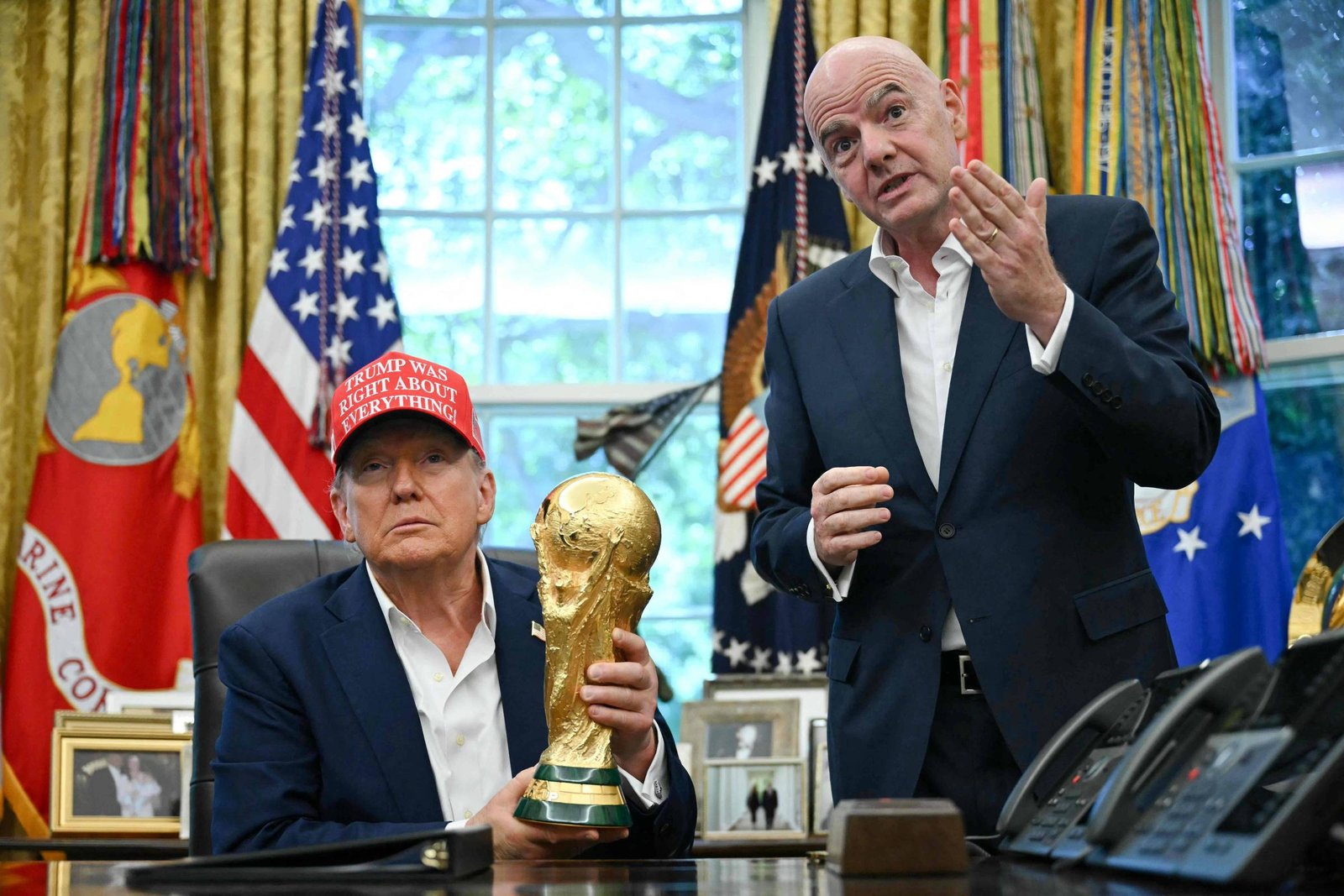 Infantino afirma que decisão sobre cartão de Balogun foi do comitê, não sua