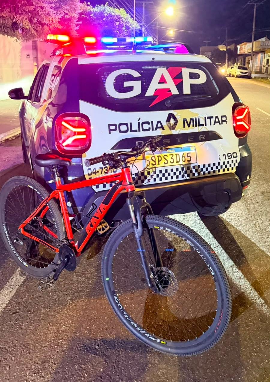Homem é preso após furtar bicicleta em Rondonópolis e ser reconhecido pela vítima