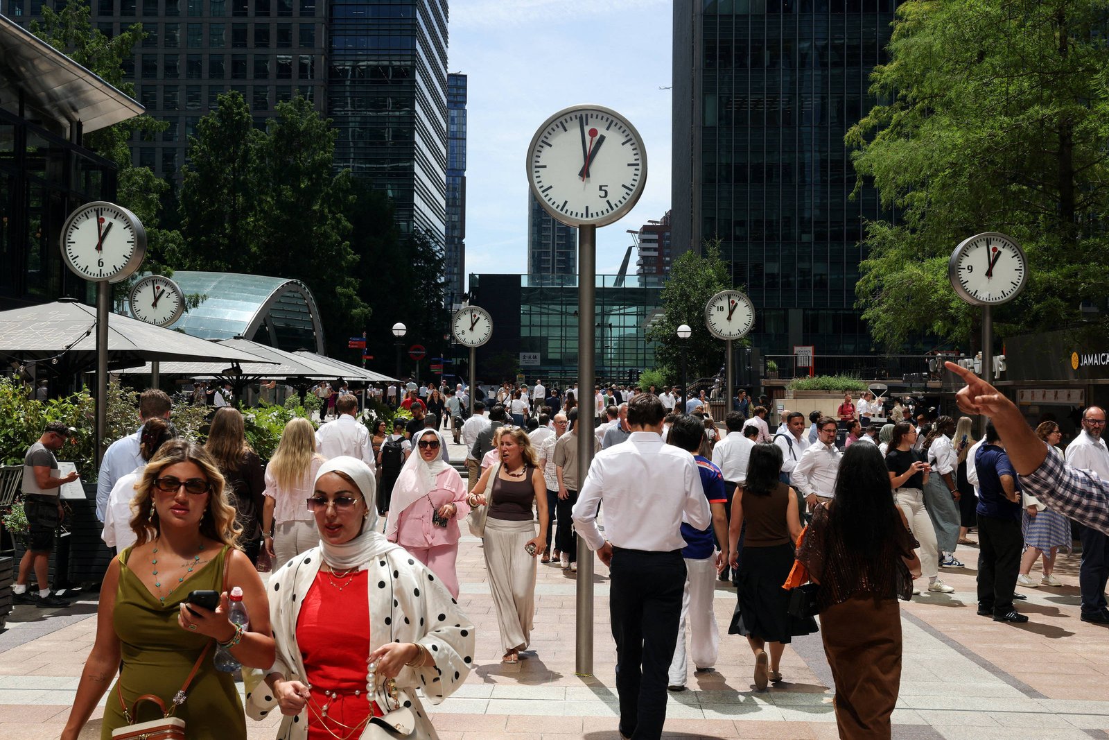Jpmorgan adapta regras de retorno ao escritório em meio à onda de calor em Londres
