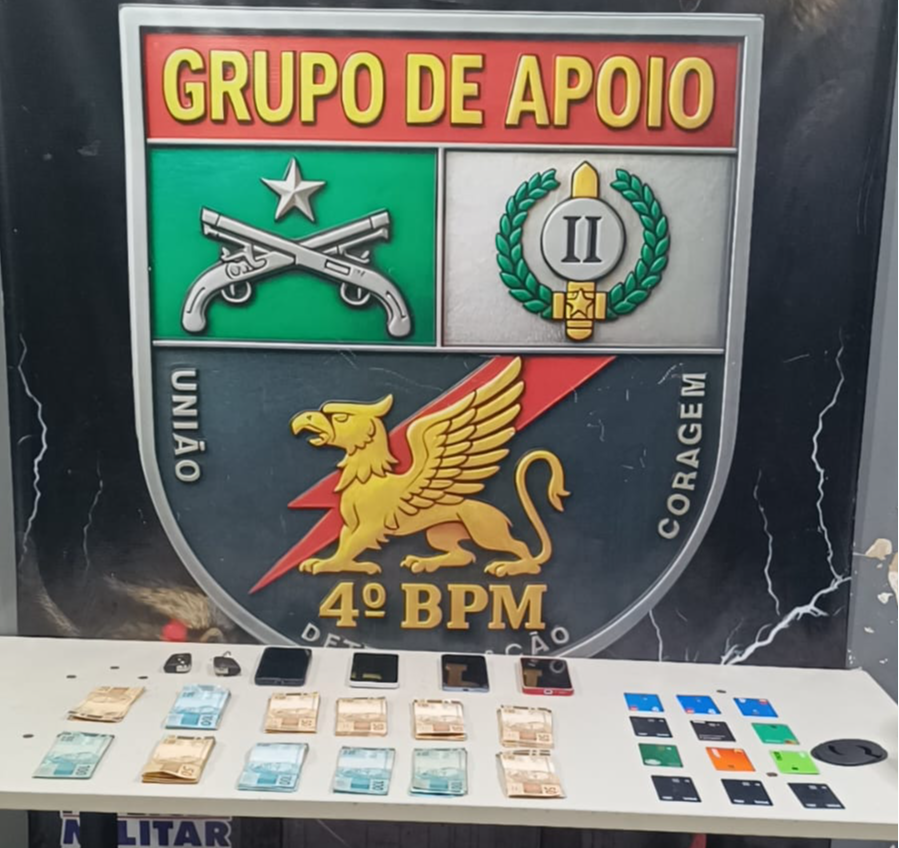 Homem ligado a facção é preso com R$ 11,3 mil e cartões bancários em Várzea Grande