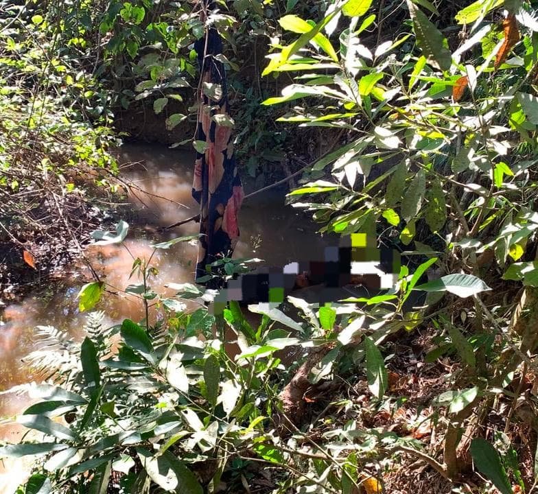 Corpo é encontrado em córrego na zona rural de Rondonópolis com sinais de violência