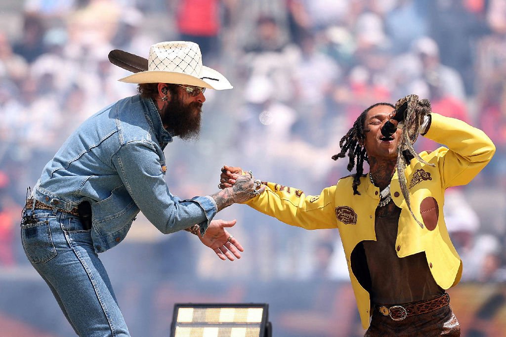 Post Malone e playback animam pré-show da final da Copa do Mundo