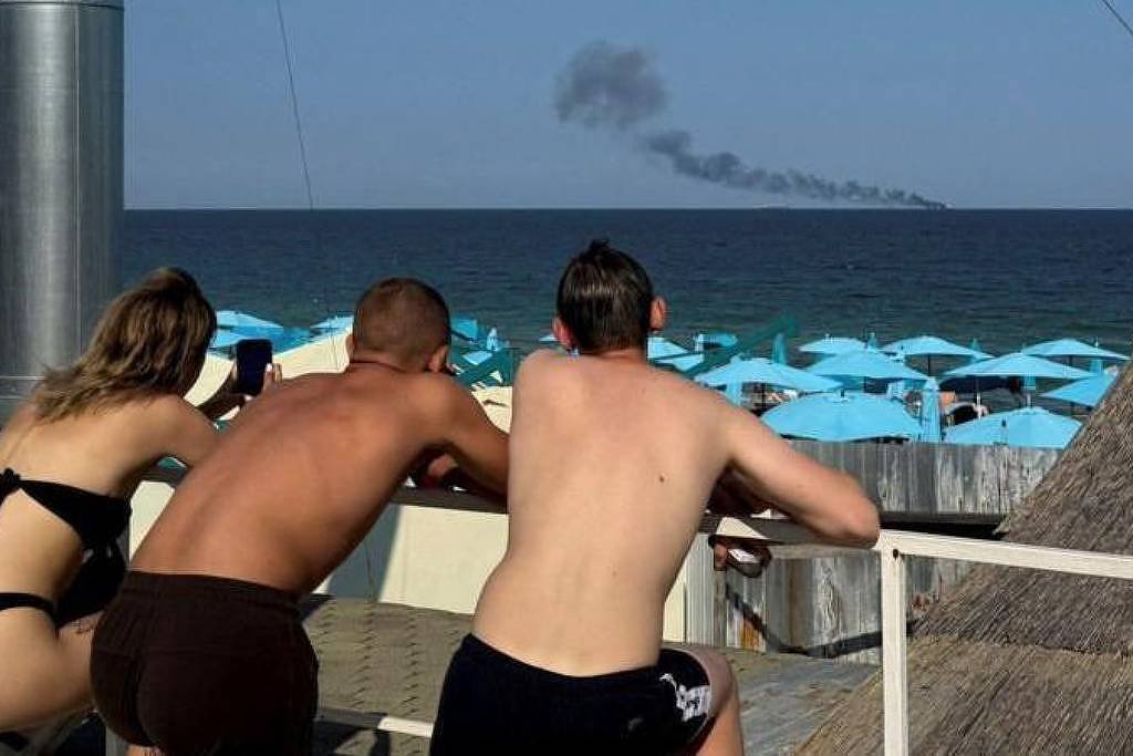 Odessa: o balneário ucraniano onde turistas ignoram o perigo de bombardeios