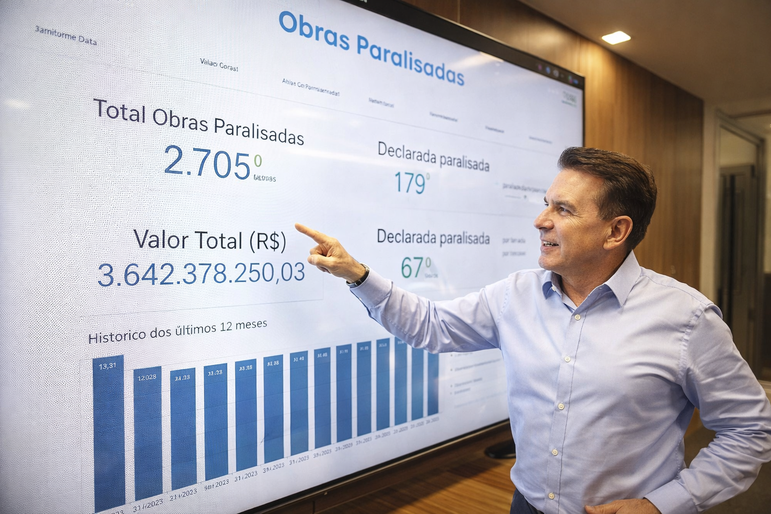 Proposta do Tce-mt busca retomar obras paralisadas em Mato Grosso