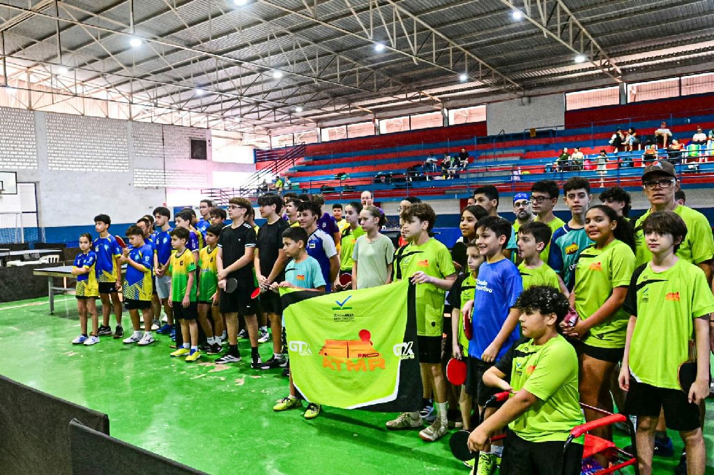 Rondonópolis faz história ao conquistar título inédito na Liga Mato-grossense de Tênis de Mesa