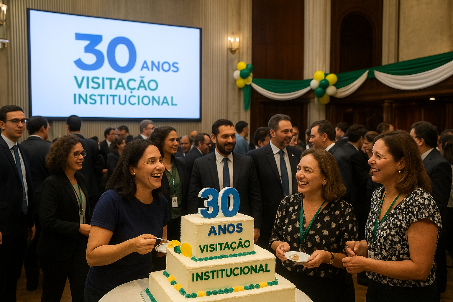 Câmara dos Deputados comemora 30 anos do programa de visitação institucional