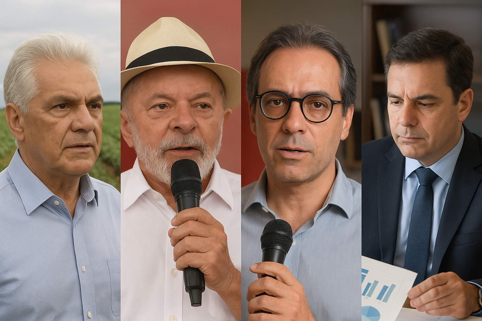 Candidatos à presidência divergem sobre o agronegócio e suas propostas