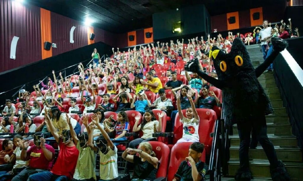 Cine Miau inicia hoje com 50 sessões gratuitas para crianças