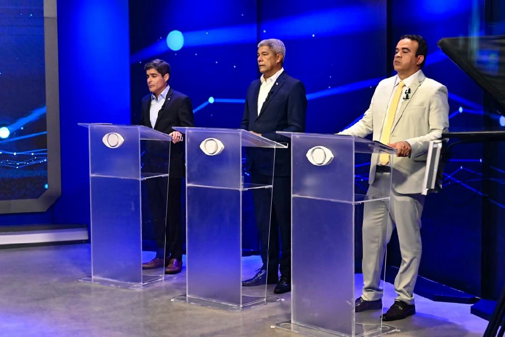 Debate na Bahia destaca segurança pública e relação com Lula entre candidatos ao governo