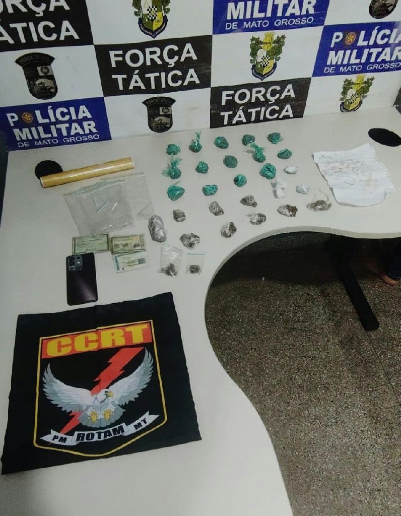 Dois jovens são detidos por tráfico de drogas em Rondonópolis