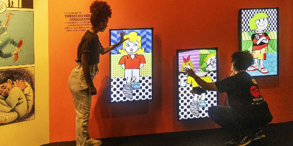 Exposição 'Mundo Zira' encanta público em Salvador com obras de Ziraldo