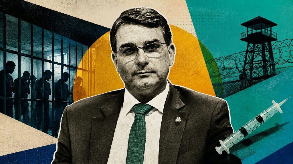 Flávio Bolsonaro propõe medidas rigorosas para segurança pública, incluindo redução da maioridade penal e castração química