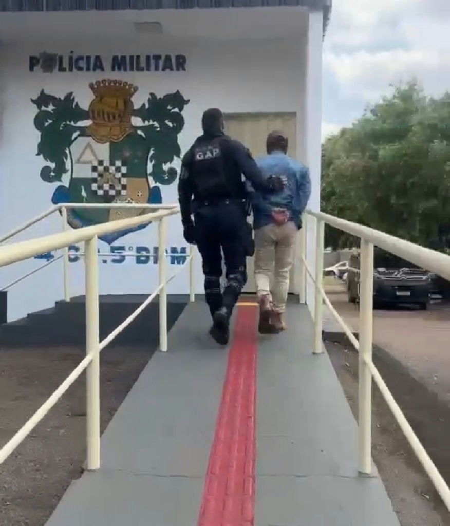 Homem com mandado de prisão é capturado pela PM em Rondonópolis