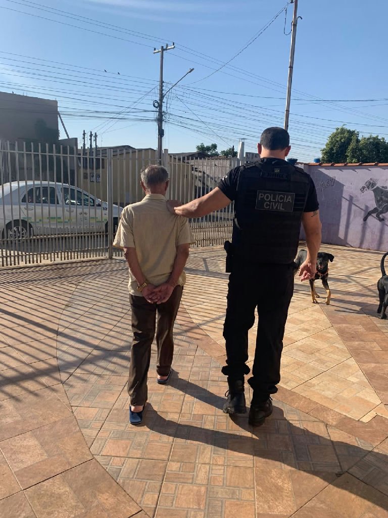 Idoso é preso em Primavera do Leste suspeito de abusar de criança em creche clandestina