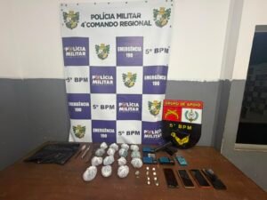 Irmãos são presos com drogas e simulacro de pistola em Rondonópolis