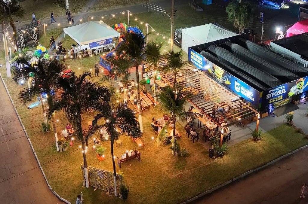 Prefeitura de Rondonópolis oferece espaço de lazer e alimentação na 52ª Exposul
