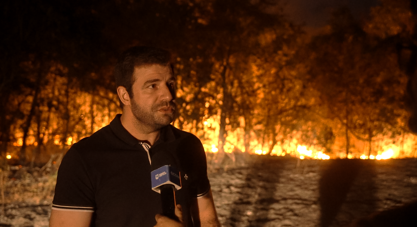 Prefeitura e Corpo de Bombeiros intensificam combate a incêndios no parque Dom Osório Stoffel