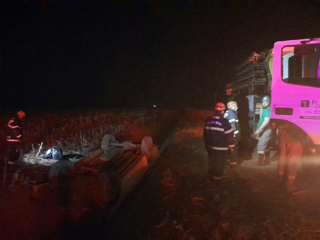 Tragédia em Santo Antônio do Leste: trabalhador morre após capotamento de veículo