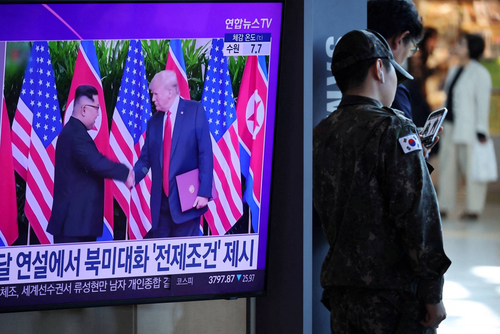 Trump reduz exercícios militares com a Coreia do Sul e destaca respeito da Coreia do Norte
