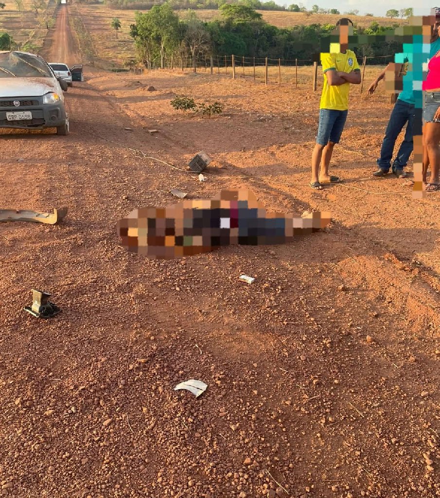 Acidente fatal na zona rural de Rondonópolis deixa homem de 53 anos morto